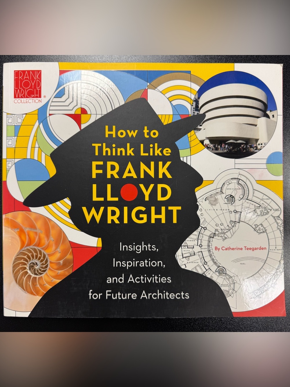 How to Think Like Frank Lloyd Wright Activity Book Future Architects NEW